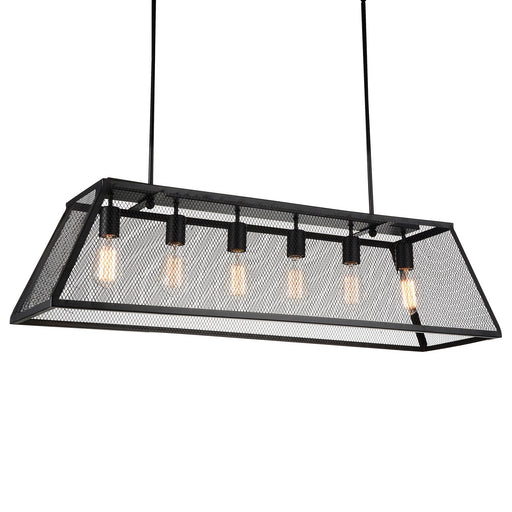 CWI Lighting 9601P42-6-101-A Macleay Six Light Chandelier Black Alt 1.jpg