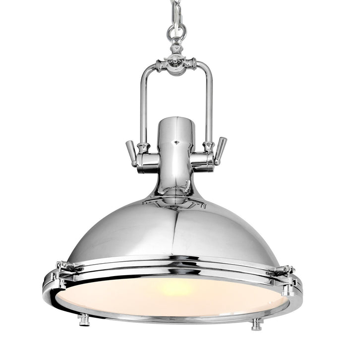 CWI Lighting 9602P16-1-601 Show One Light Pendant Chrome Alt 1.jpg