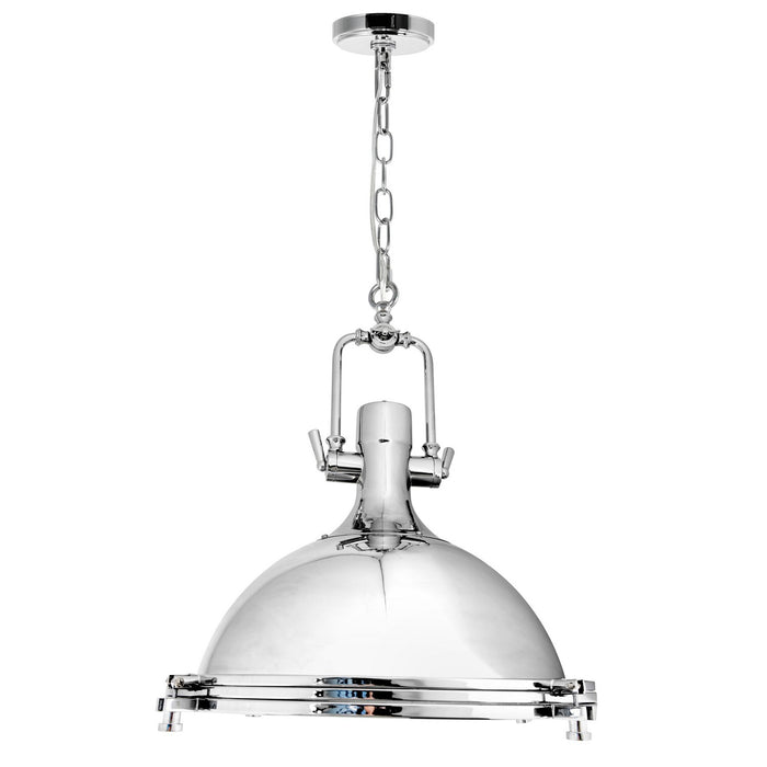 CWI Lighting 9602P16-1-601 Show One Light Pendant Chrome Alt 2.jpg