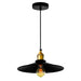 CWI Lighting 9605P13-1-101 Brave One Light Mini Pendant Black Alt 1.jpg