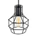 CWI Lighting 9608P6-1-101 Secure One Light Mini Pendant Black Alt 3.jpg