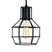 CWI Lighting 9608P6-1-101 Secure One Light Mini Pendant Black Alt 4.jpg