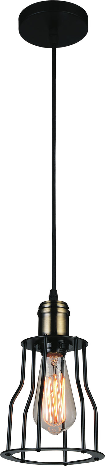 CWI Lighting 9609P6-1-101 Graham One Light Mini Pendant Black.jpg