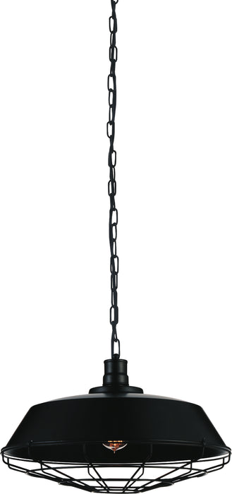 CWI Lighting 9611P18-1-101 Morgan One Light Pendant Black.jpg