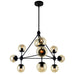 CWI Lighting 9614P39-10-101 Glow Ten Light Chandelier Black Alt 1.jpg