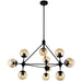 CWI Lighting 9614P39-10-101 Glow Ten Light Chandelier Black.jpg