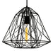 CWI Lighting 9625P16-1-101 Bagheera One Light Pendant Black Alt 1.jpg