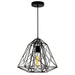 CWI Lighting 9625P16-1-101 Bagheera One Light Pendant Black.jpg