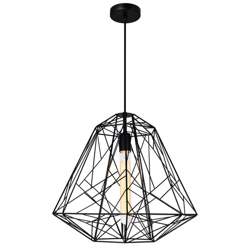 CWI Lighting 9625P20-1-101 Bagheera One Light Pendant Black.jpg