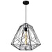 CWI Lighting 9625P20-1-101 Bagheera One Light Pendant, Black Main Image.jpg