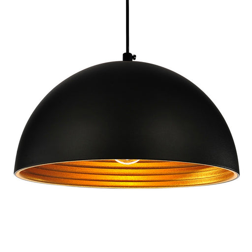 CWI Lighting 9629P12-1-101 Modest One Light Mini Pendant Black Alt 1.jpg