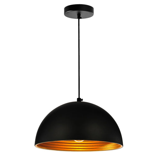 CWI Lighting 9629P12-1-101 Modest One Light Mini Pendant Black.jpg