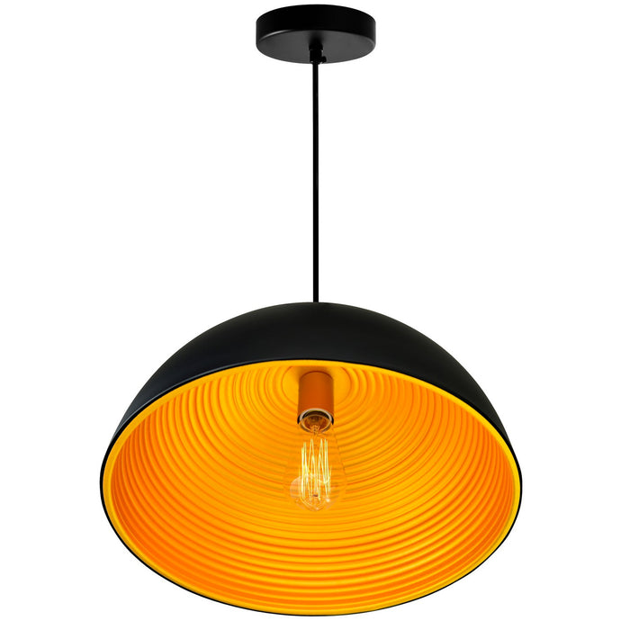 CWI Lighting 9629P16-1-101 Modest One Light Pendant Black Alt 4.jpg