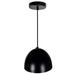 CWI Lighting 9630P7-1-101 Modest One Light Mini Pendant Black Alt 4.jpg