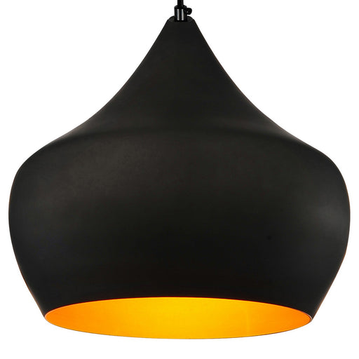 CWI Lighting 9632P15-1-101 Dynamic One Light Pendant Black Alt 1.jpg