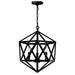 CWI Lighting 9641P17-3-101 Amazon Three Light Pendant, Black Main Image.jpg