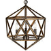 CWI Lighting 9641P17-3-128 Amazon Three Light Pendant Antique Forged Copper Alt 1.jpg