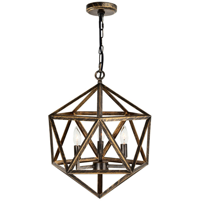 CWI Lighting 9641P17-3-128 Amazon Three Light Pendant Antique Forged Copper.jpg