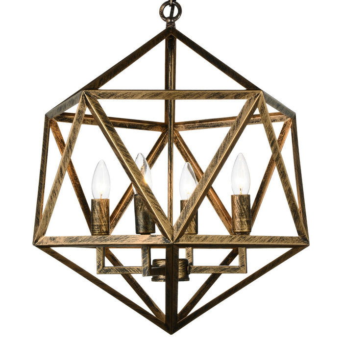 CWI Lighting 9641P20-4-128 Amazon Four Light Pendant Antique Forged Copper Alt 1.jpg