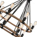 CWI Lighting 9671P33-14-101 Ganges 14 Light Chandelier Black Alt 2.jpg