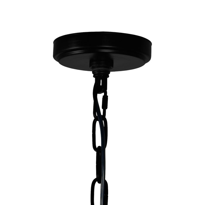 CWI Lighting 9671P33-14-101 Ganges 14 Light Chandelier Black Alt 4.jpg