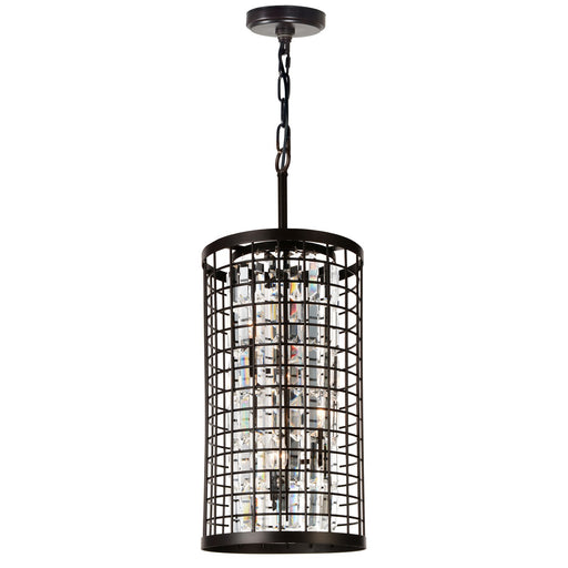 CWI Lighting 9697P11-4-192 Meghna Four Light Chandelier Brown.jpg