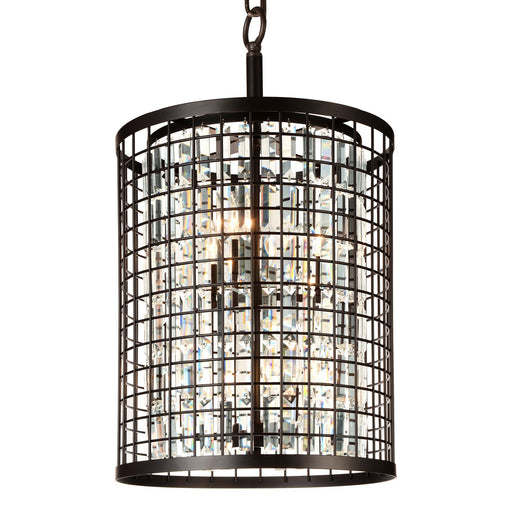 CWI Lighting 9697P17-6-192 Meghna Six Light Chandelier Brown Alt 1.jpg