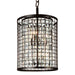 CWI Lighting 9697P17-6-192 Meghna Six Light Chandelier Brown Alt 1.jpg