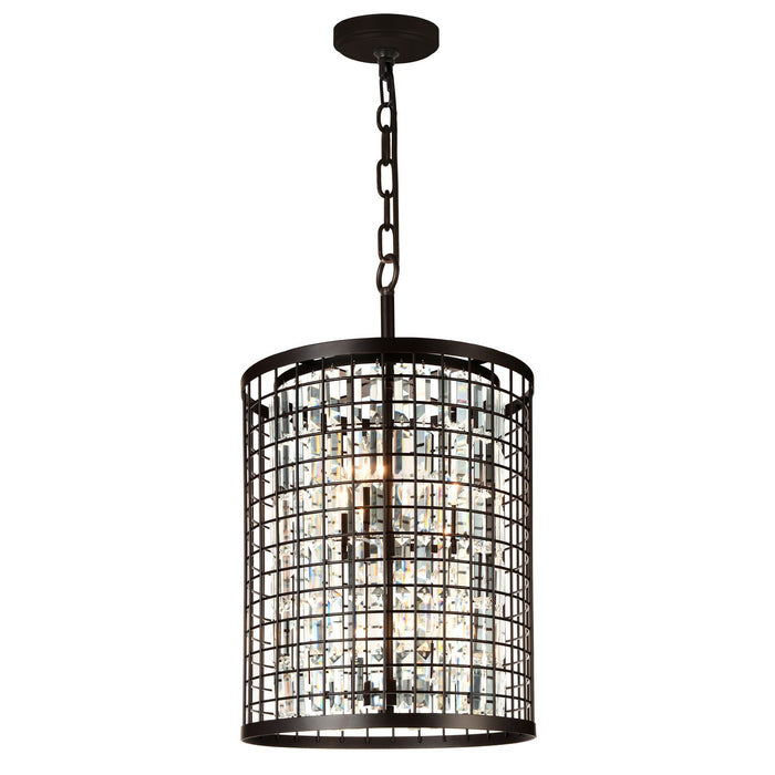 CWI Lighting 9697P17-6-192 Meghna Six Light Chandelier Brown.jpg