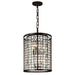 CWI Lighting 9697P17-6-192 Meghna Six Light Chandelier Brown.jpg