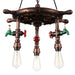 CWI Lighting 9718P22-3-210-A Manor Three Light Chandelier Speckled Copper Alt 1.jpg