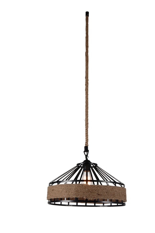 CWI Lighting 9731P16-1-101 Padma One Light Pendant Black.jpg