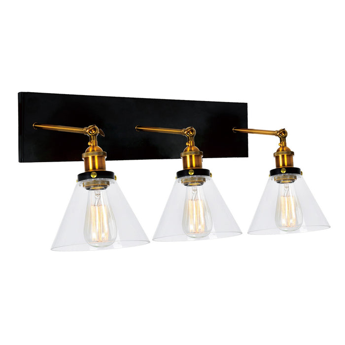 CWI Lighting 9735W24-3-101 Eustis Three Light Wall Sconce Black & Gold Brass.jpg