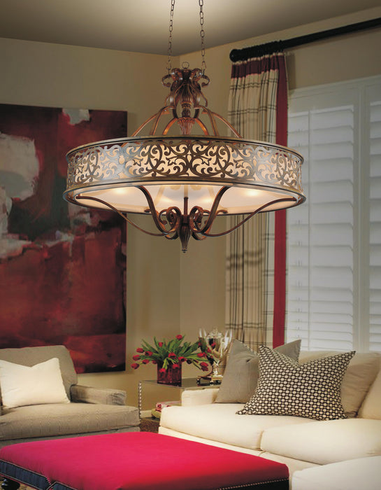 CWI Lighting 9807P39-6-116 Nicole Six Light Chandelier Brushed Chocolate Alt 1.jpg