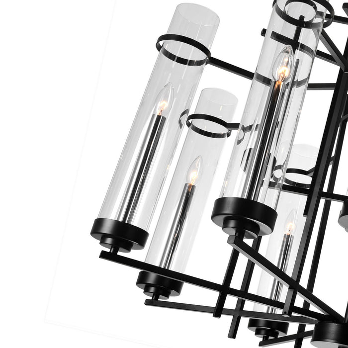 CWI Lighting 9827P30-12-101-A Sierra 12 Light Chandelier Black Alt 3.jpg