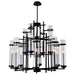 CWI Lighting 9827P38-12-101 Sierra 12 Light Chandelier Black Alt 1.jpg