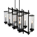 CWI Lighting 9827P38-8-RC-101 Sierra Eight Light Chandelier Black Alt 1.jpg