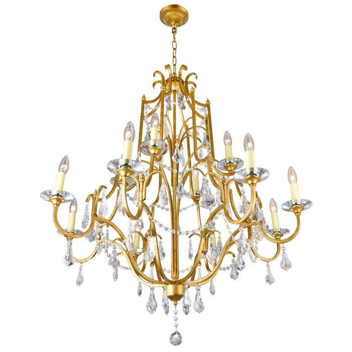 CWI Lighting 9836P37-12-125 Electra 12 Light Chandelier Oxidized Bronze Alt 2.jpg