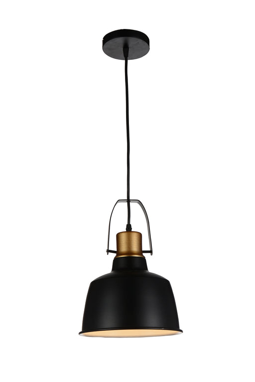 CWI Lighting 9845P9-101 Elisa One Light Pendant Black.jpg