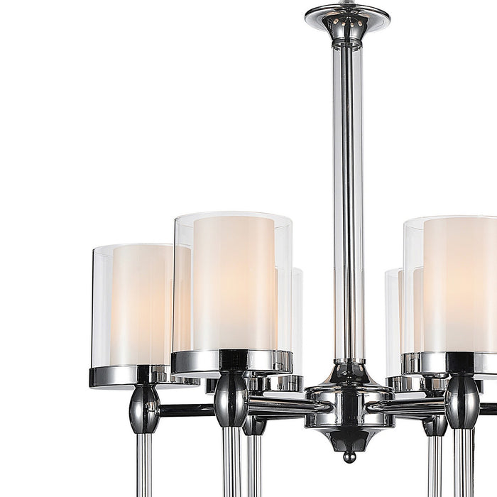 CWI Lighting 9851P22-6-601 Maybelle Six Light Chandelier Chrome Alt 3.jpg