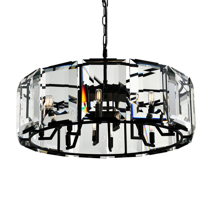 CWI Lighting 9860P31-12-101 Jacquet 12 Light Chandelier Black Alt 2.jpg