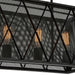 CWI Lighting 9889P28-4-RC-101 Tapedia Four Light Chandelier Black Alt 2.jpg