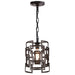 CWI Lighting 9913P10-1-205 Litani One Light Chandelier Brown.jpg