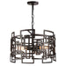 CWI Lighting 9913P19-3-205 Litani Three Light Chandelier Brown.jpg