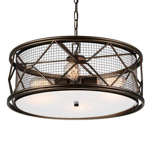 CWI Lighting 9914P22-4-204 Kali Four Light Chandelier Light Brown Alt 1.jpg