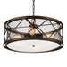 CWI Lighting 9914P22-4-204 Kali Four Light Chandelier, Light Brown Alternate Image.jpg