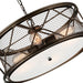 CWI Lighting 9914P22-4-204 Kali Four Light Chandelier, Light Brown Alternate Image 2.jpg