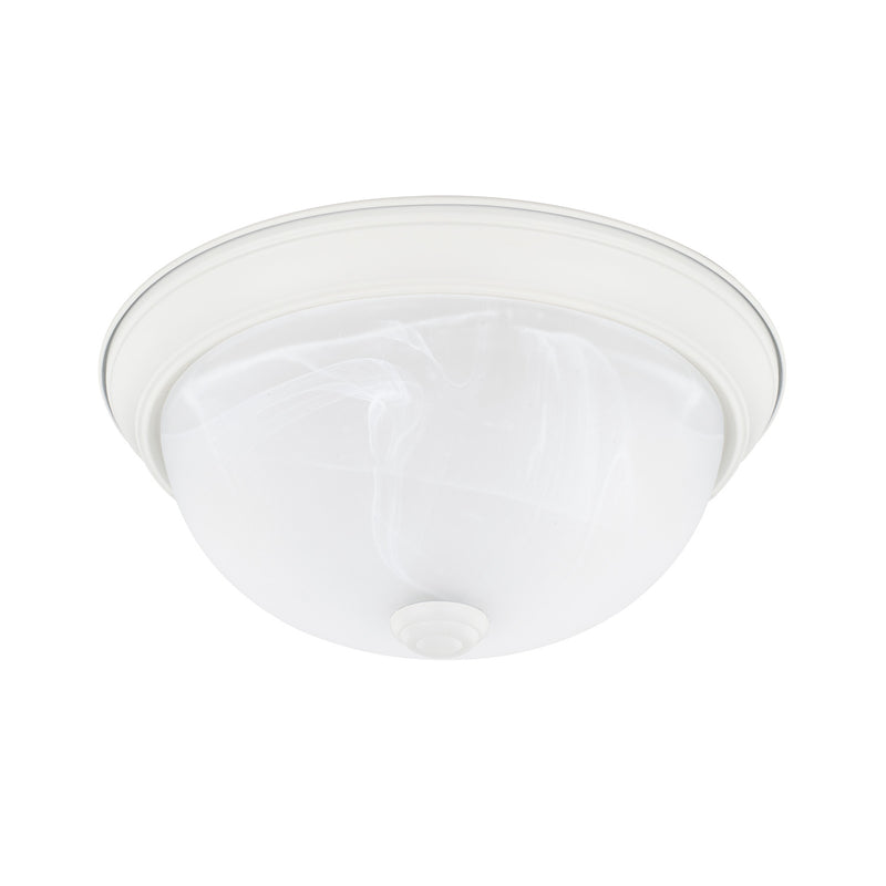 Capital Lighting 219021MW Bates Two Light Flush Mount, Matte White Main Image.jpg
