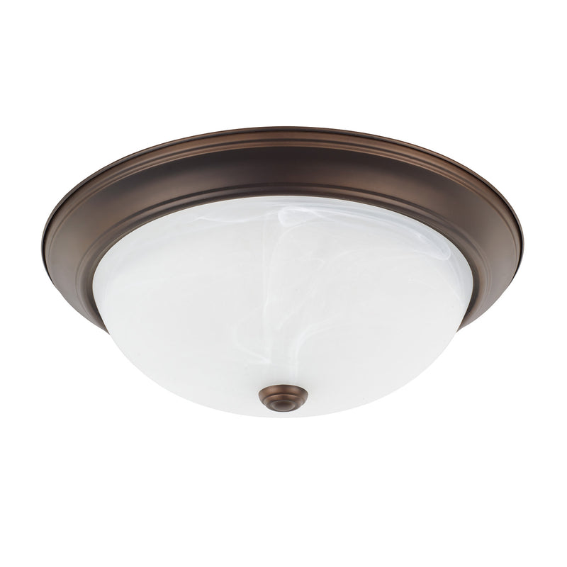 Capital Lighting 219031BZ Bates Three Light Flush Mount, Bronze Main Image.jpg