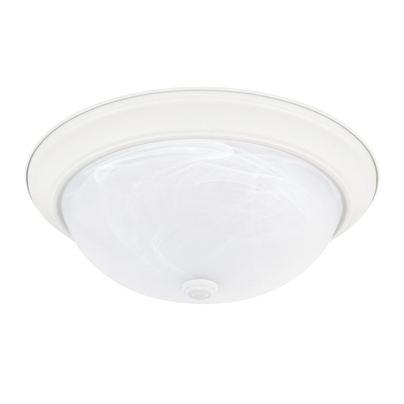 Capital Lighting 219031MW Bates Three Light Flush Mount, Matte White Main Image.jpg